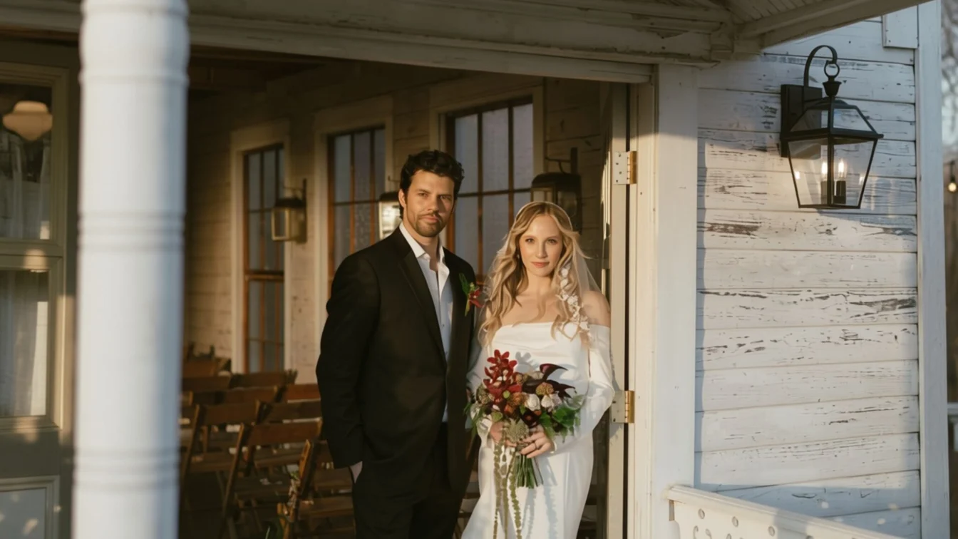 Candice King și Steven Krueger s-au căsătorit în secret cu doar 15 invitați