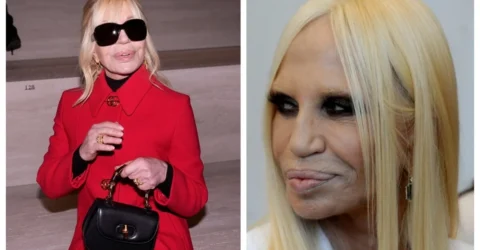 Donatella Versace uimește la 71 de ani cu un nou chip. Experții dezvăluie secretele