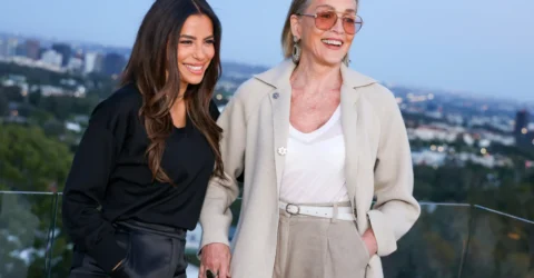 Eva Longoria și Sharon Stone, petrecere de lux într-o vilă de 40 milioane dolari
