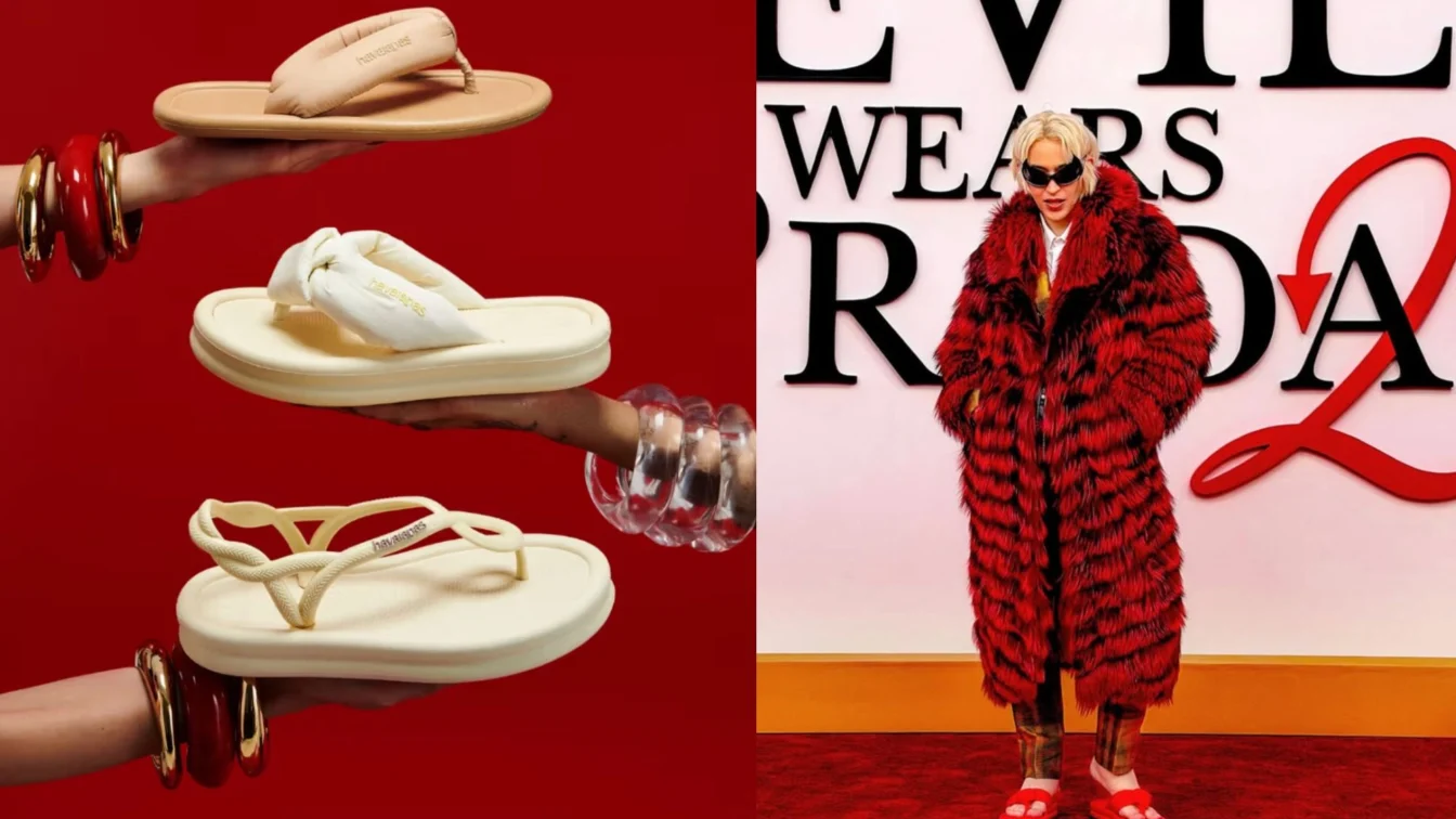 Havaianas lansează șlapii Diavolul se îmbracă de la Prada cu prețuri de la 40 dolari