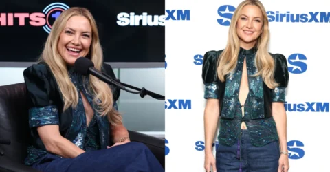 Kate Hudson a strălucit într-o creație din ultima colecție Giorgio Armani