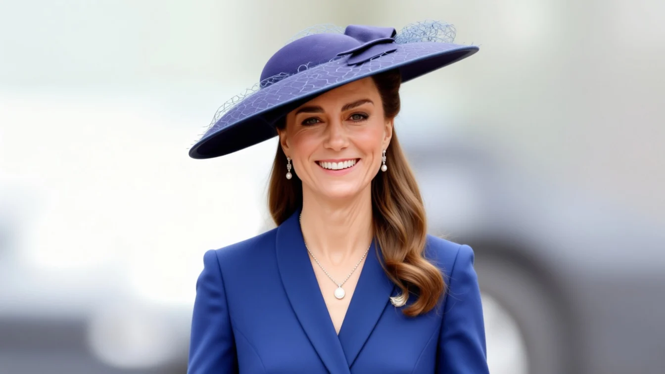 Kate Middleton renunta la o regula dupa 3 ani si poarta din nou oja pe unghii