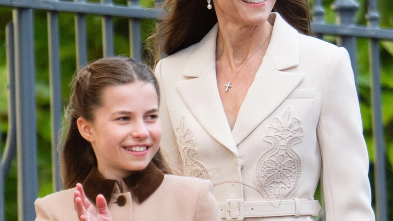 Kate Middleton revine la Paște după 2 ani cu o ținută surpriză și o pălărie nouă