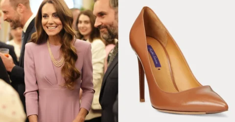 Kate Middleton renunță la pantofii preferați pentru o pereche Ralph Lauren de 750$