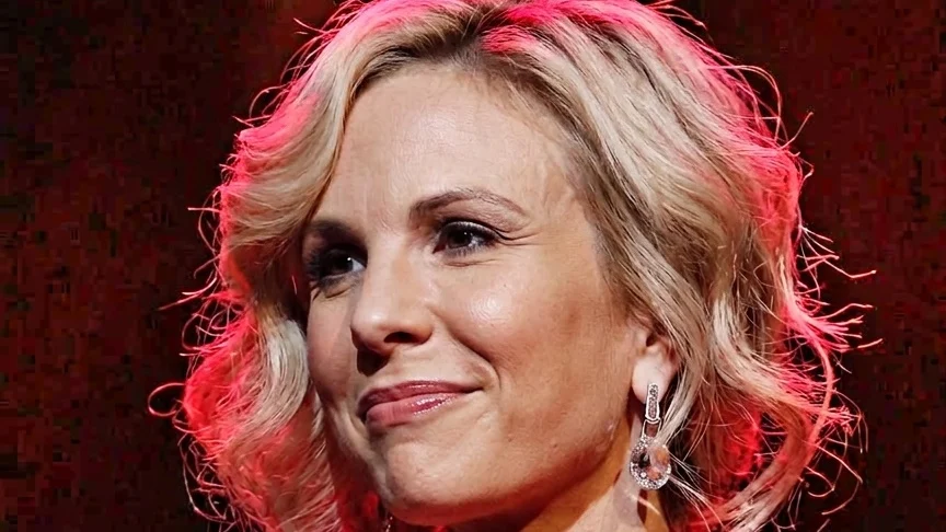 Elisabeth Hasselbeck walks the runway at the The Heart Truth