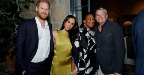 Meghan Markle alege o rochie chartreuse controversată la un eveniment Netflix