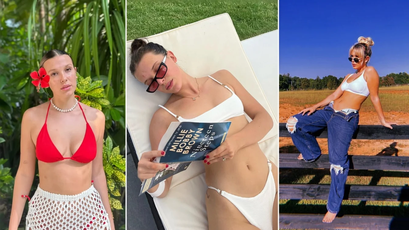 Millie Bobby Brown afișează 7 costume de baie minuscule în vacanțele exotice
