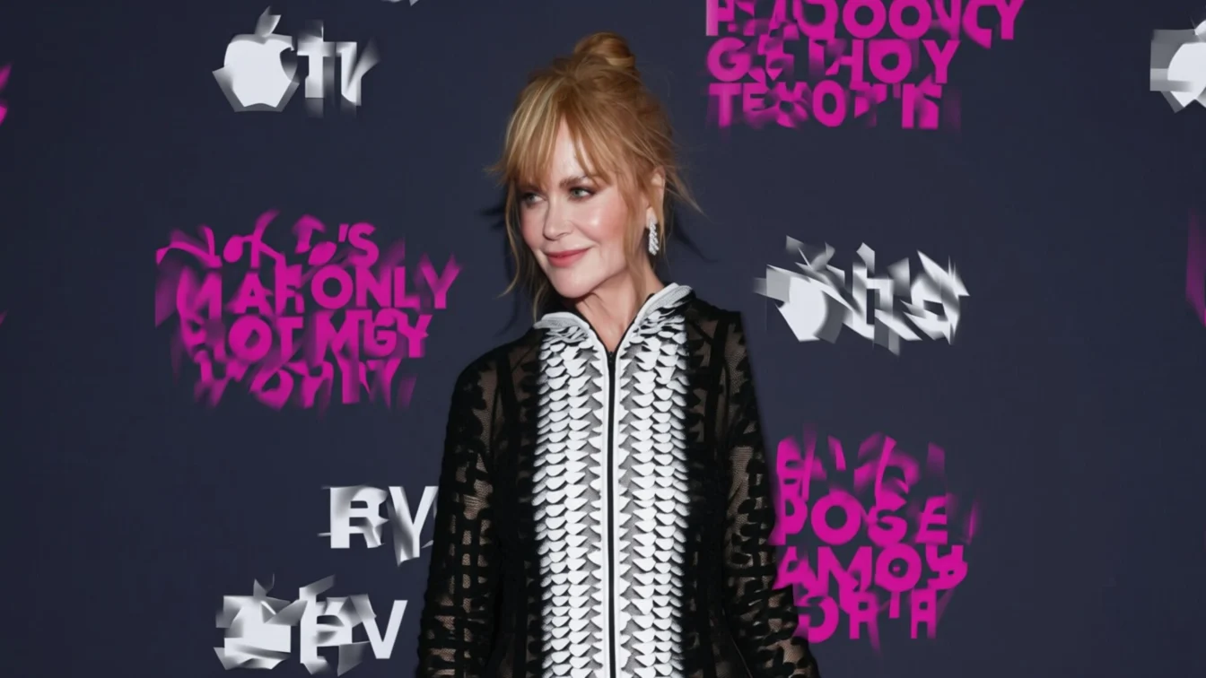 Nicole Kidman la 58 de ani readuce coafura Y2K la premiera noului său serial