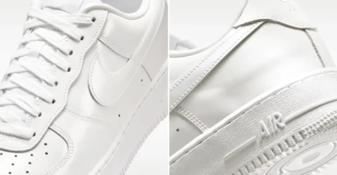 Nike lanseaza noul Air Force 1 din piele lacuita si costa 125 de dolari