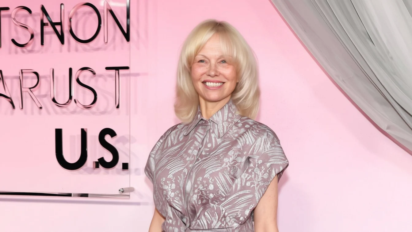 Pamela Anderson a readus la viață anii ’70 cu un look inspirat de Farrah Fawcett