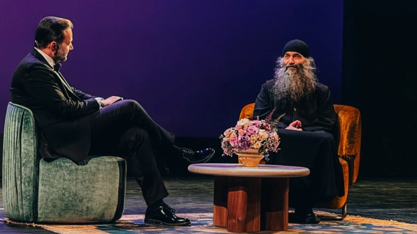 Părintele Pimen de la Athos sfaturi pentru români la gala cu 60.000 de votanți