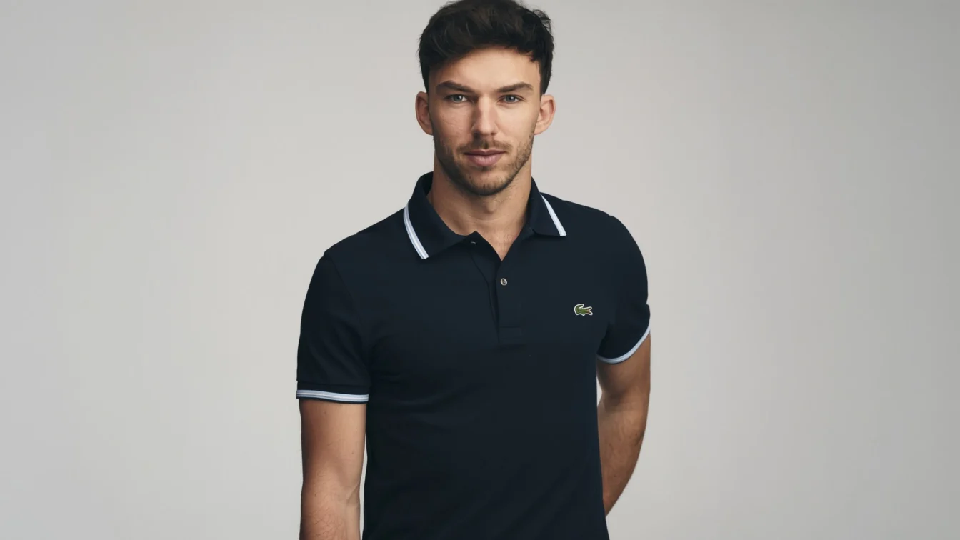 Lacoste pariază pe Formula 1 și îl aduce pe pilotul Pierre Gasly ca ambasador