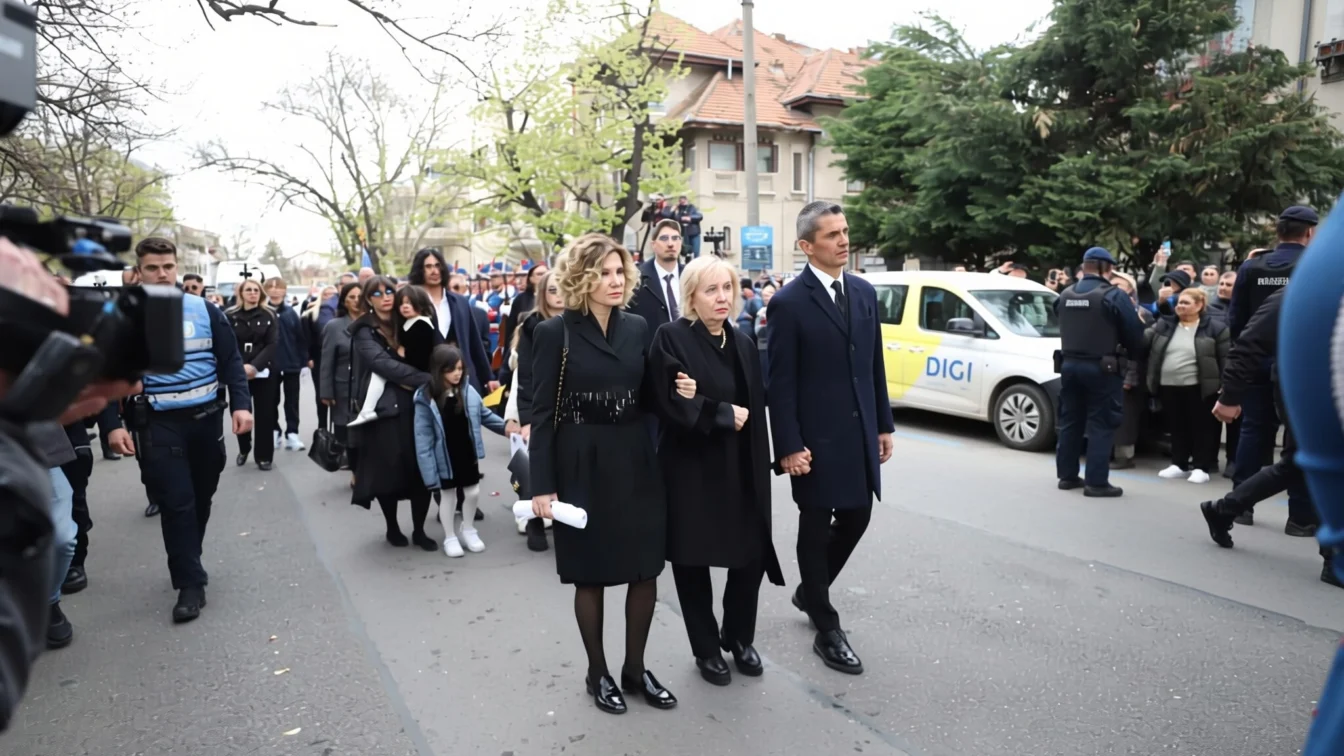 Răzvan Lucescu, discurs copleșitor la înmormântarea tatălui său Mircea Lucescu