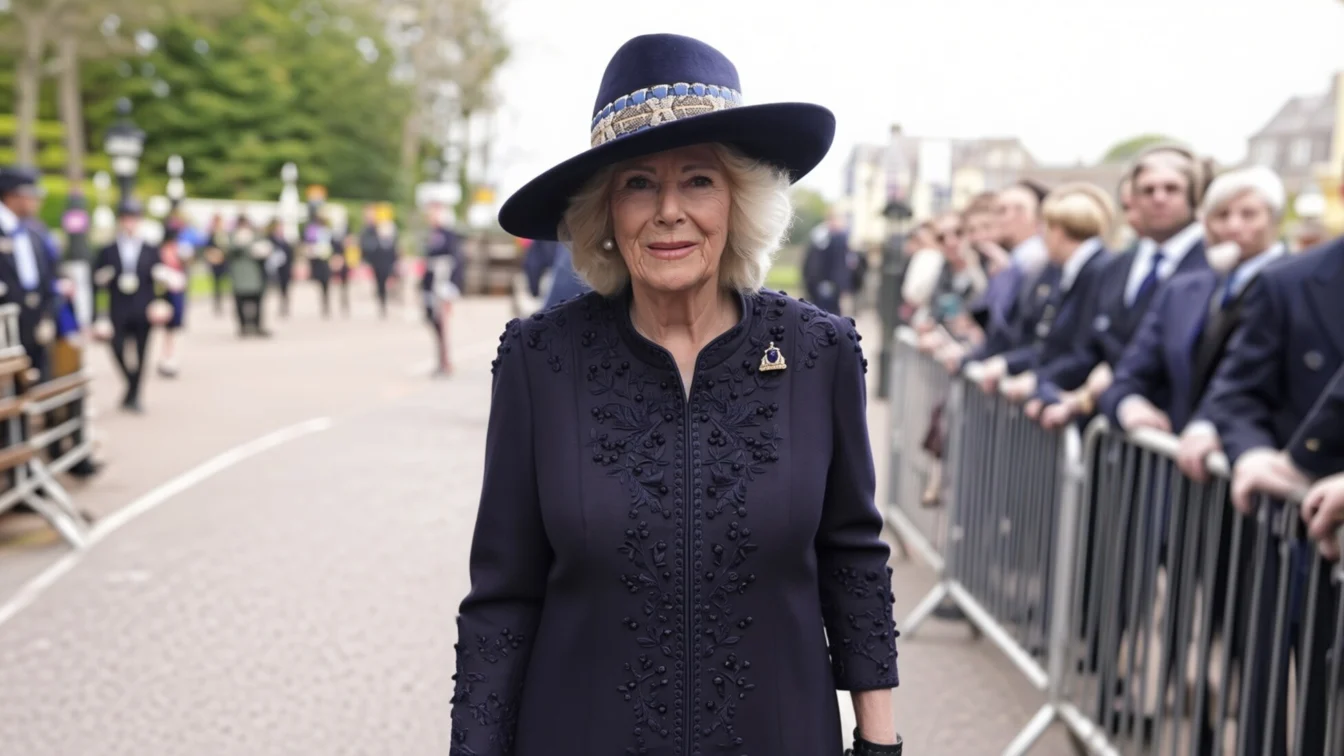 Regina Camilla a purtat Dior la slujba unde Regele Charles a premiat 154 de persoane