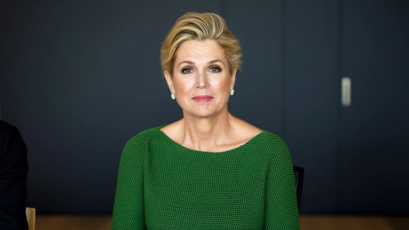 Regina Maxima readuce un costum din 2017, indiciu pentru cina cu Trump