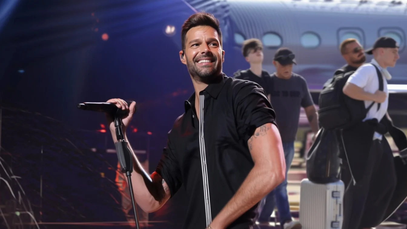 Ricky Martin, apariție rară cu fiii săi gemeni. Valentino și Matteo sunt copia fidelă a tatălui lor