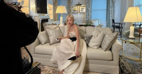 Rosé a strălucit cu safire roz de 6.18 carate la gala Tiffany & Co.