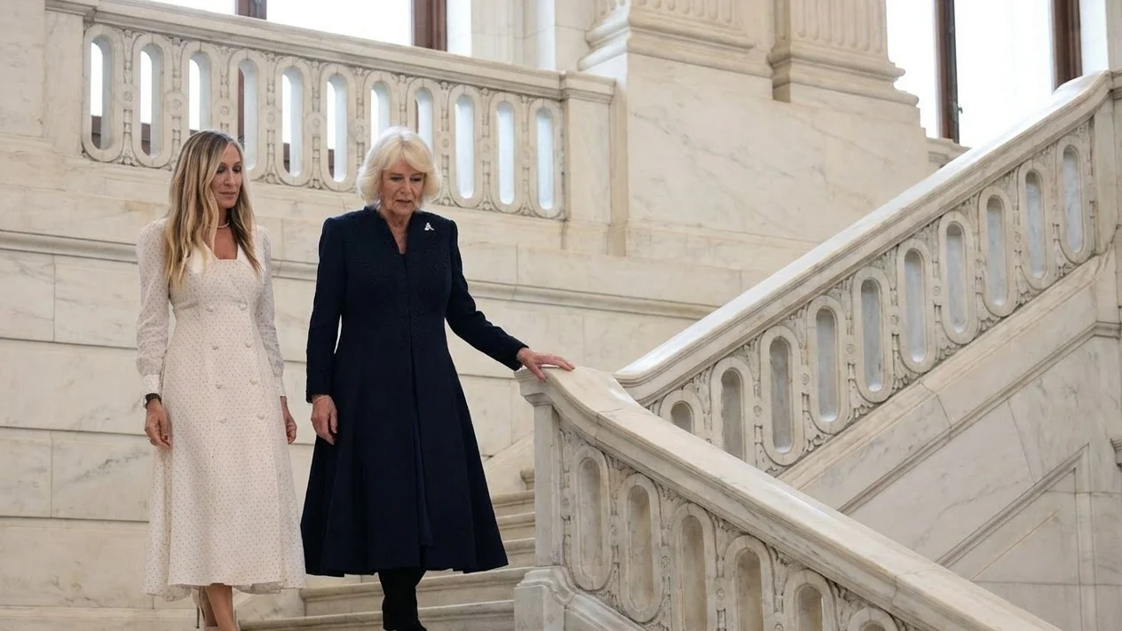 King Charles III And Queen Camilla Visit New York City During Their US State Visit Sarah Jessica Parker