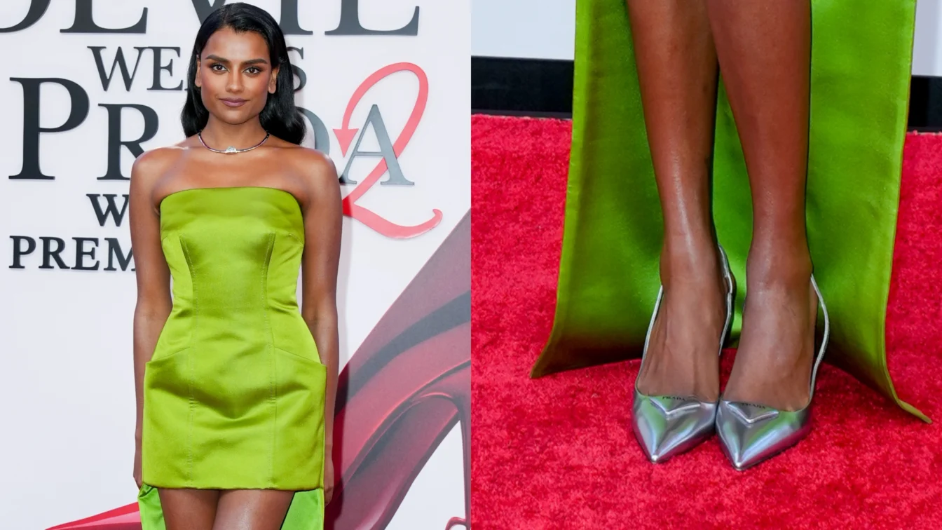 Simone Ashley a uimit într-o ținută Prada la premiera mondială Devil Wears Prada 2