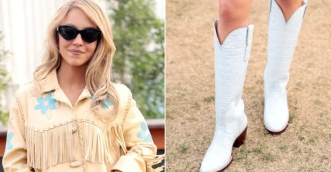 Sydney Sweeney promovează Syrn cu cizme de 1.320 de dolari la festivalul Stagecoach