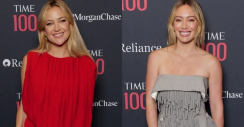 Kate Hudson și Hilary Duff, apariții spectaculoase la Time 100 Summit 2026