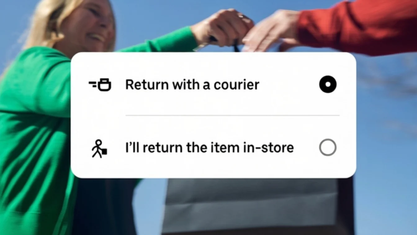 Uber Eats lansează retururi de la mii de magazine direct din aplicație