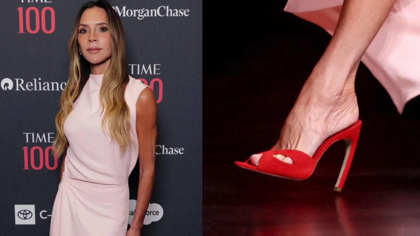 Victoria Beckham poartă o rochie de 1.550$ la summitul Time100 din New York