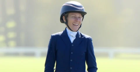 Zara Tindall, la 44 de ani, complet nemachiata la o competitie ecvestra