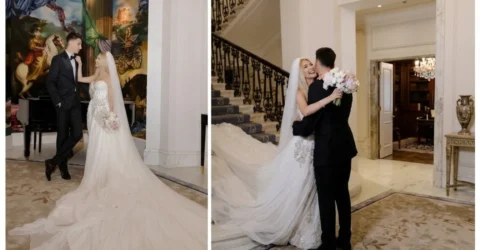 Andreea Balan a primit scrisoare de la socri la nunta. Fetele ei au primit cadouri de la NASA