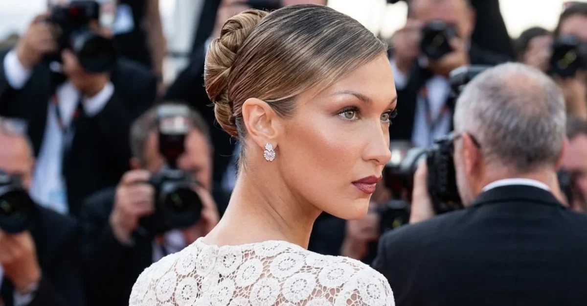 Rochia Schiaparelli purtată de Bella Hadid la Cannes a stârnit dezbateri ample pe rețelele sociale.