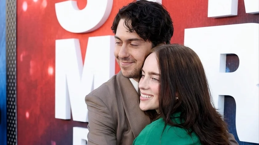 Nat Wolff and Billie Eilish at the