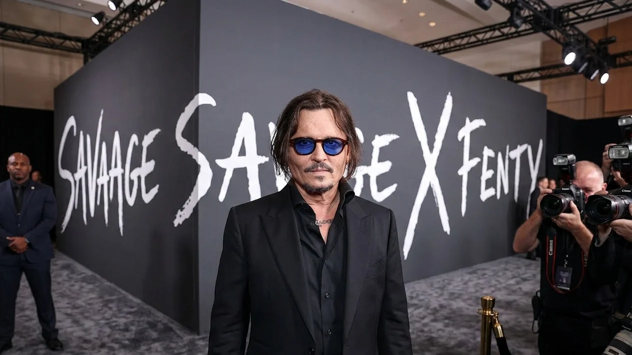 Johnny Depp at the Los Angeles Premiere Of Vertical Entertainment