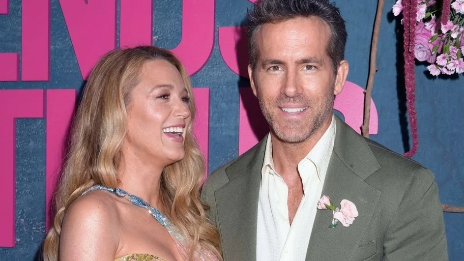 Blake Lively and Ryan Reynolds at the New York World Premiere of It Ends With Us in NYC