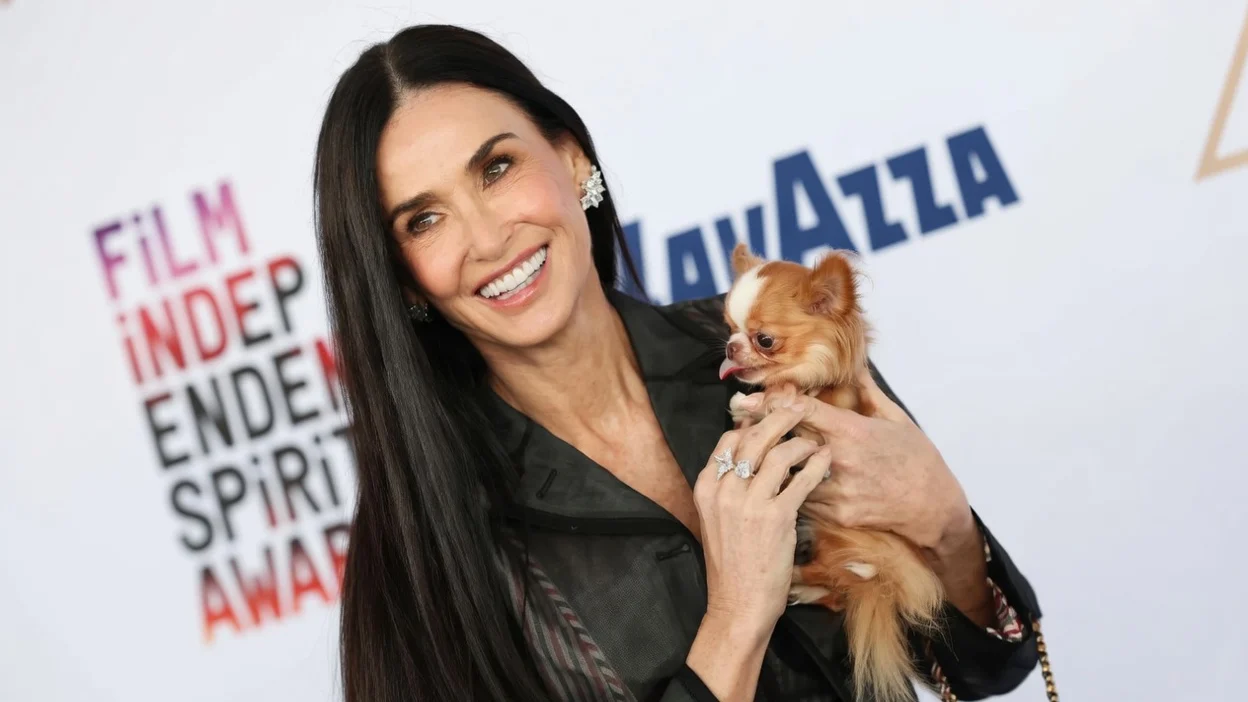 Demi and Pilaf often appeared together on the red carpet