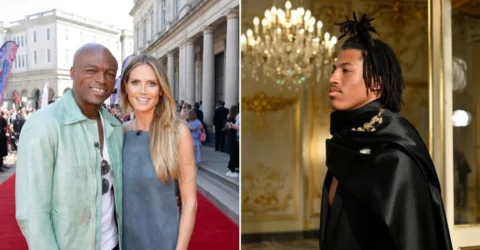 Fiul lui Heidi Klum, Henry Samuel, se impune în modă. Tânărul a apărut într-o ținută Gucci.