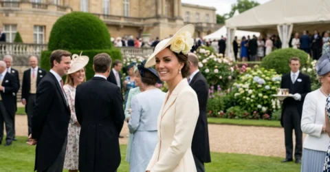 Rochia de 460 de lire purtata de Kate Middleton la palat. Cum a modificat fusta modelului original