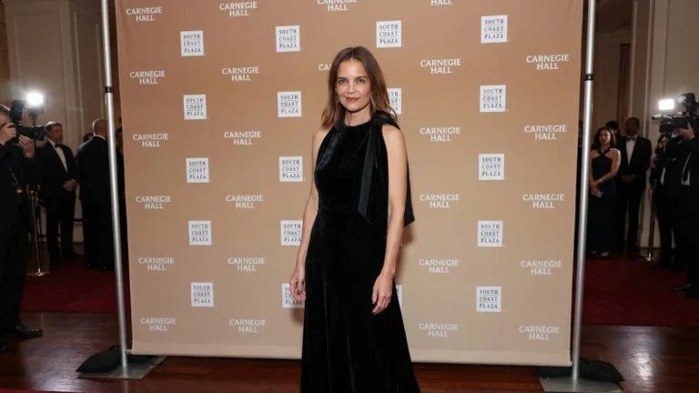 Surpriza uriasa pentru fanele modei. Ce a purtat Katie Holmes la gala de 50 de ani