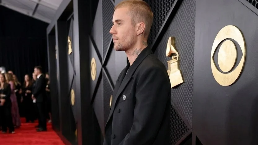 Justin Bieber at the 2026 Grammy Awards