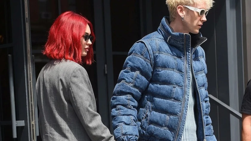 Megan Fox and Machine Gun Kelly out in NYC