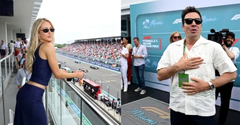 Spectacol total la Miami Grand Prix. Detaliul care a atras toate privirile