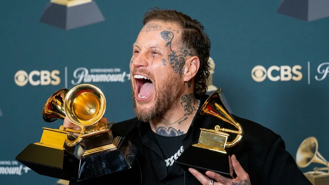 Jelly Roll at 2026 Grammy Awards