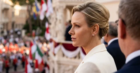Surpriza uriasa la 48 de ani. Cum a aparut Printesa Charlene in public