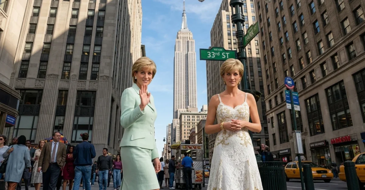 Imaginile de colectie cu Printesa Diana. Ce facea în New York inainte de tragedie