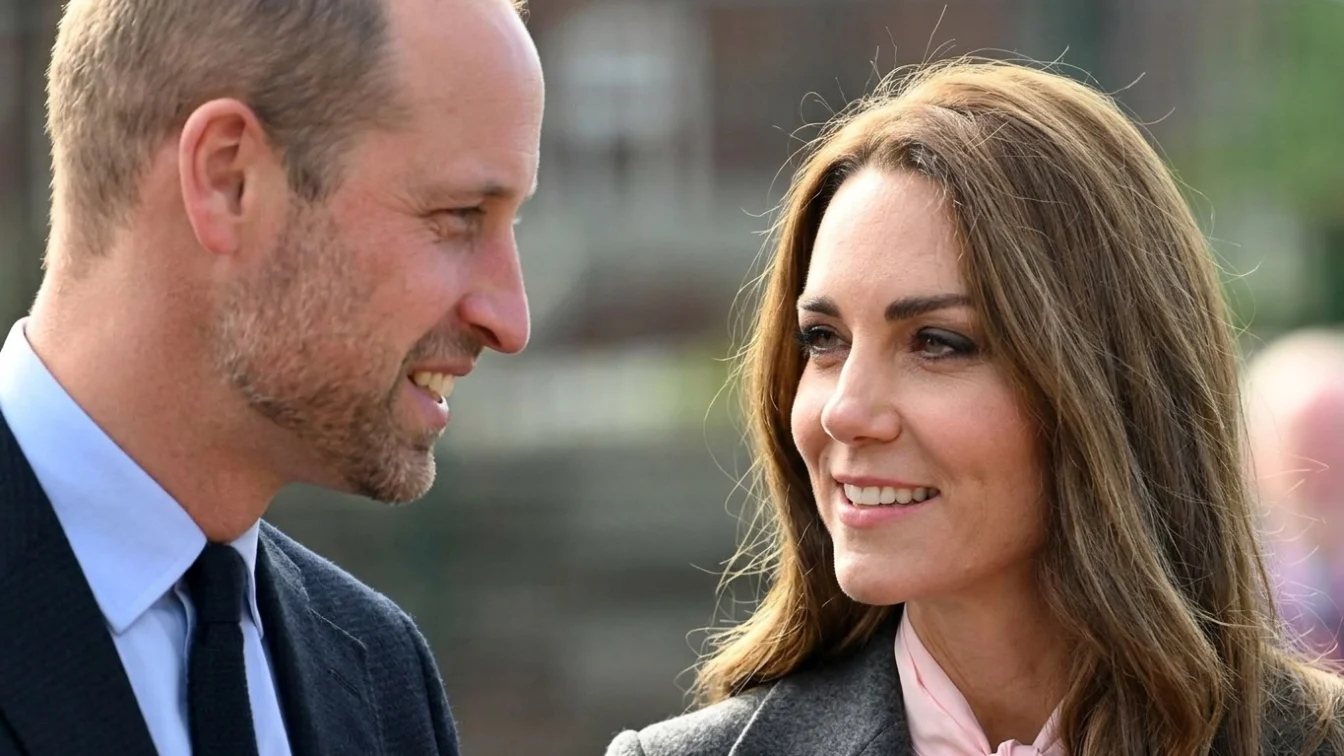 The Prince and Princess of Wales visit Southport