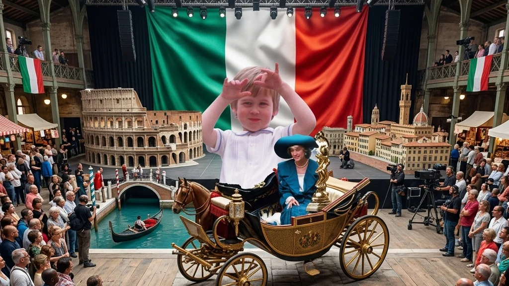 Nostalgic photos of British royals living la dolce vita in Italy