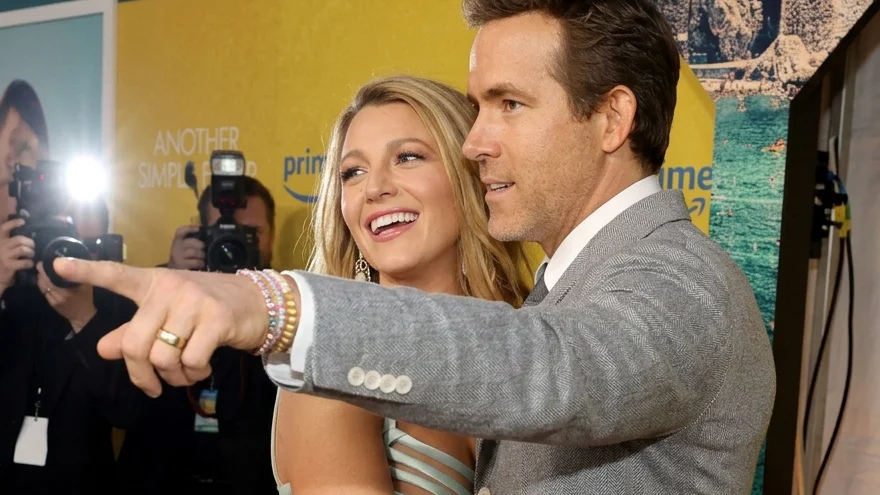Blake Lively and Ryan Reynolds at Another Simple Favor Special Screening New York City