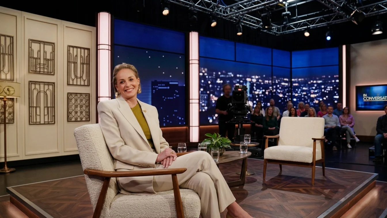 Sharon Stone uimeste la 68 de ani. A aparut intr-o rochie mini transparenta