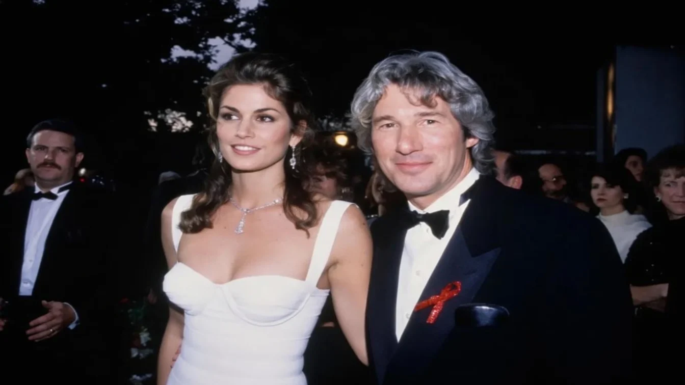 Richard Gere and Cindy Crawford - 1990