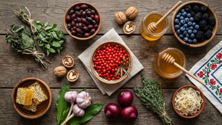 Top 8 superalimente românești pentru imunitate
