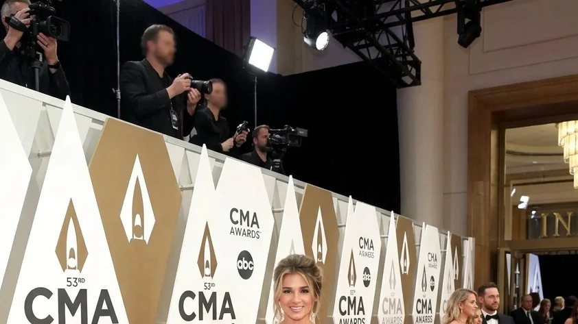 Jessie James Decker at 53rd Annual CMA Awards - Arrivals
